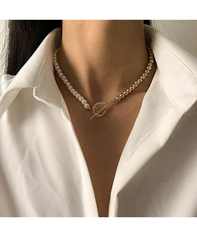 2022 Fashion New Chunky Chain Necklace Women Simple Toggle Clasp Stainless Steel Chain Necklace for Women Jewelry Gift 6 $20....