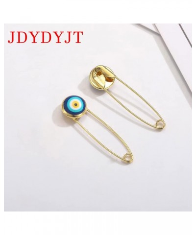 Evil Eye Brooches Pins for Women Amulet Ojo Turco Kabbalah Protection Set 1PC 2 PCs 02: Blue Evil Eye Brooches(2 pcs) $10.79 ...