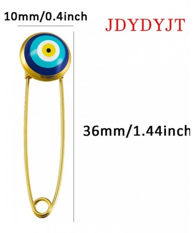 Evil Eye Brooches Pins for Women Amulet Ojo Turco Kabbalah Protection Set 1PC 2 PCs 02: Blue Evil Eye Brooches(2 pcs) $10.79 ...