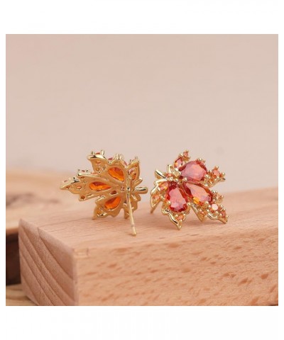 JeanBeau Pearl Flower Leaf Stud Earrings for Women Teen Girls Statement Cluster CZ Pearls Earing Gold Plated Sterling Silver ...