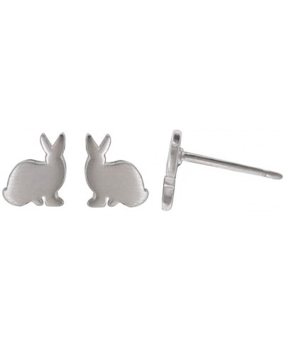 Jewelry Sterling Silver Bunny Rabbit Stud Earrings $13.43 Earrings