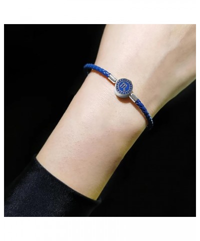 Zodiac Bracelet for Women 12 Constellation Bracelet Zodiac Leather Bracelets for Men Zodiac Signs Spirit Bracelet 12 Constell...