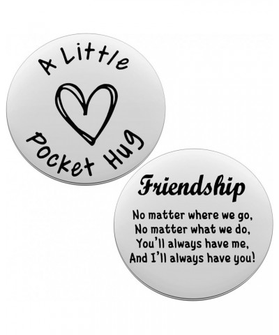 Little Pocket Hug Token Inspirational Gifts for Boys Girls, Cheer Up Long Distance Relationship Keepsake Gifts for Friends Fa...