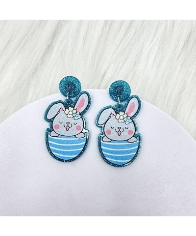 Easter Earrings For Women Teen Girl Cute Bunny Rabbit Egg Earrings Spring Earrings Holiday Earrings Easter Day Jewelry Gift O...