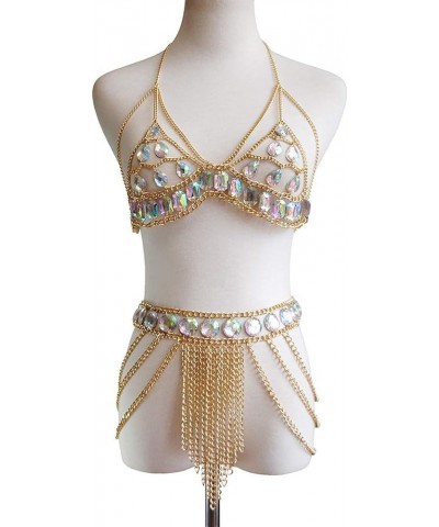 Women's Sexy Suit Body Chain E-Gold Colour $17.22 Body Jewelry