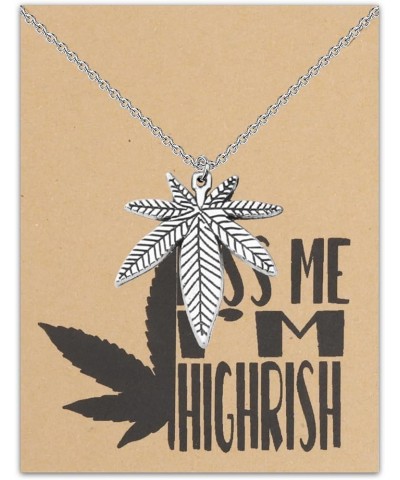 Cannabis Leaf Bracelet Cannabis Lover Gift Kiss Me I'm Highrish Cannabis Weed Bracelet Marijuana Gift Irish wish Jewelry Kiss...