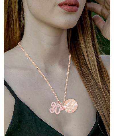 30th Birthday Gift rose gold $10.79 Bracelets