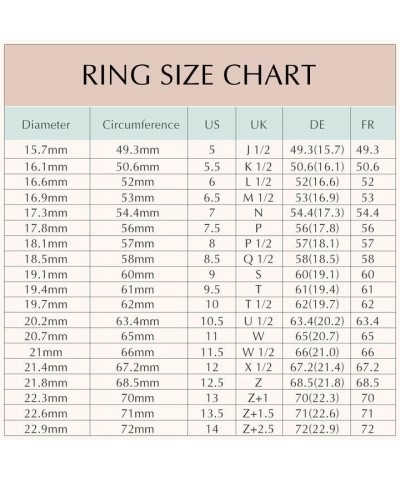 Moissanite Wedding Rings for Women, 0.3 ct D Color VVS1 Lab Created Diamond 925 Sterling Silver Rhodium Plated Rings Half Ete...