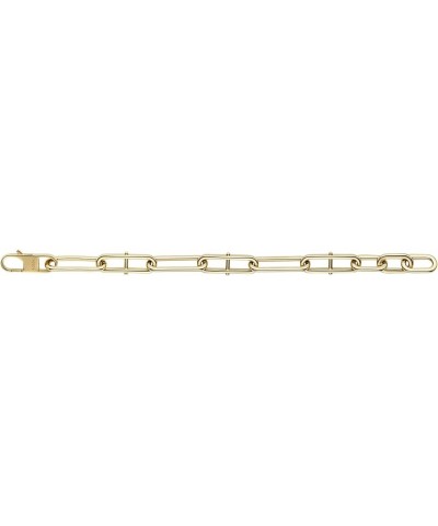 Women's Gold-Tone Stainless Steel Chain or Beaded Bracelet for Women Heritage Gold Link $35.10 Bracelets