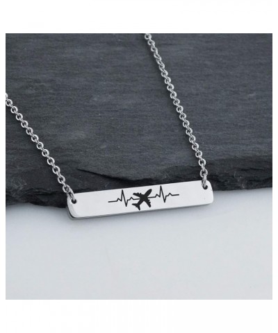 Sterling Silver Vehicle and Transportation Charm Pendant Necklaces AIRPLANE $10.12 Necklaces