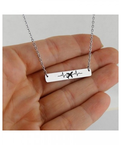 Sterling Silver Vehicle and Transportation Charm Pendant Necklaces AIRPLANE $10.12 Necklaces