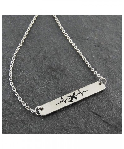 Sterling Silver Vehicle and Transportation Charm Pendant Necklaces AIRPLANE $10.12 Necklaces