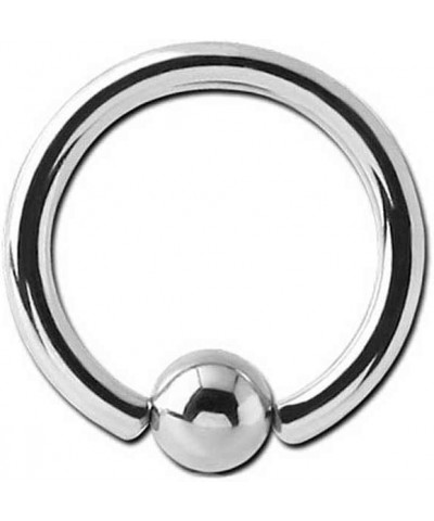 Titanium Nose Ring Hoop Captive Bead Ring CBR 3mm Ball Choose Your Size & Gauge 16 Gauge-9/32" - 7mm $8.00 Body Jewelry