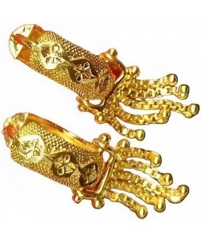 Women's Gold Plated Traditional Ethnic Earrings Earring 3 $5.49 Earrings