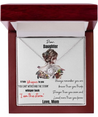 Daughter Gifts from Mom and Dad, Mother Daughter gift from mom - Gifts for Daughters from Mothers - To My Daughter Necklace F...