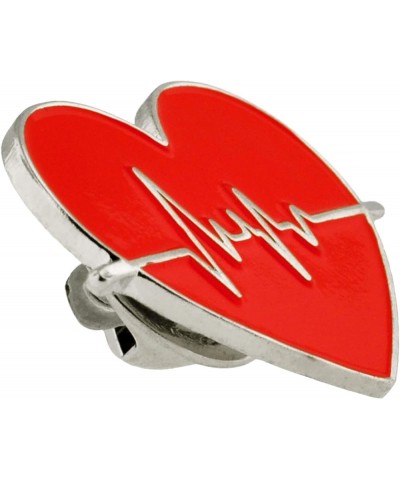 PinMart's Red Heart Beat American Heart Month Doctor Nurse Gift Enamel Lapel Pin 25 Pack $7.07 Brooches & Pins