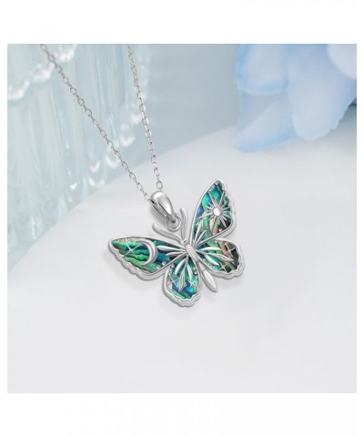 Bee/Dragonfly/Butterfly Necklaces for Women 925 Sterling Silver Animal Pendant Necklace Vitage Animal Jewelry for Women Girls...