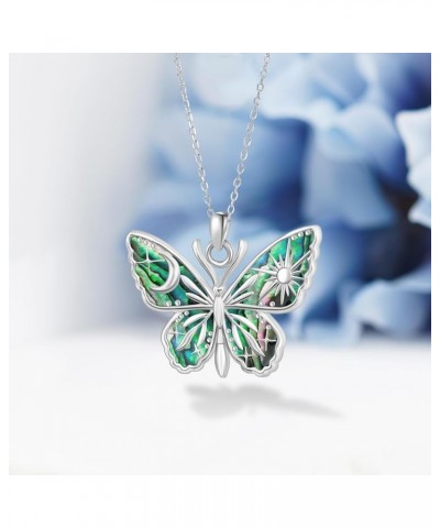 Bee/Dragonfly/Butterfly Necklaces for Women 925 Sterling Silver Animal Pendant Necklace Vitage Animal Jewelry for Women Girls...