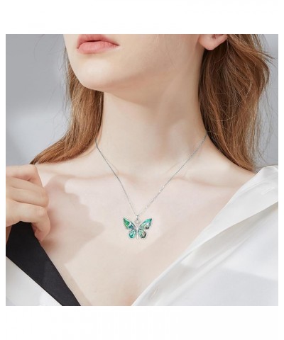 Bee/Dragonfly/Butterfly Necklaces for Women 925 Sterling Silver Animal Pendant Necklace Vitage Animal Jewelry for Women Girls...