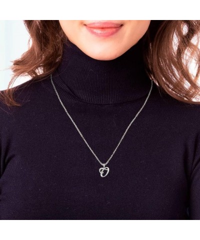 10K or 14K White Gold Fine Script Initial A-Z Letter Pendant Charm Necklace - Choice of Cursive Letter & Metal O - 14K White ...