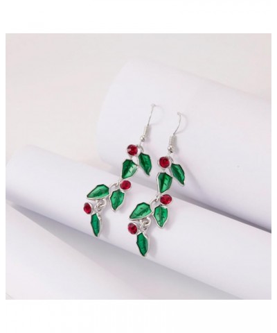 Xmas Earrings Christmas Tree Bel Santa Claus Snowman Shape Pendant Drop Dangle Earring Women Girls Festival Ear Jewelry 8 $8....