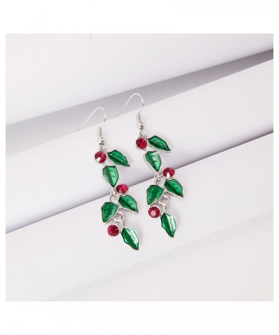 Xmas Earrings Christmas Tree Bel Santa Claus Snowman Shape Pendant Drop Dangle Earring Women Girls Festival Ear Jewelry 8 $8....