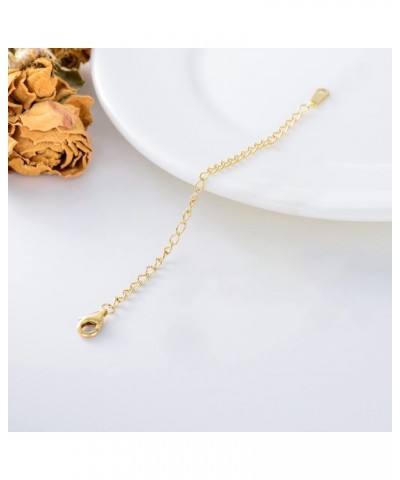 14k Gold 1"/1.5"/2"/2.5"/3"/4"/5"/6" Necklace Bracelet Extender Chain, Necklace Extender Gold 14k, Durable Removable Gold Cha...