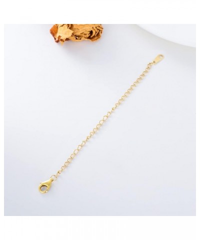 14k Gold 1"/1.5"/2"/2.5"/3"/4"/5"/6" Necklace Bracelet Extender Chain, Necklace Extender Gold 14k, Durable Removable Gold Cha...