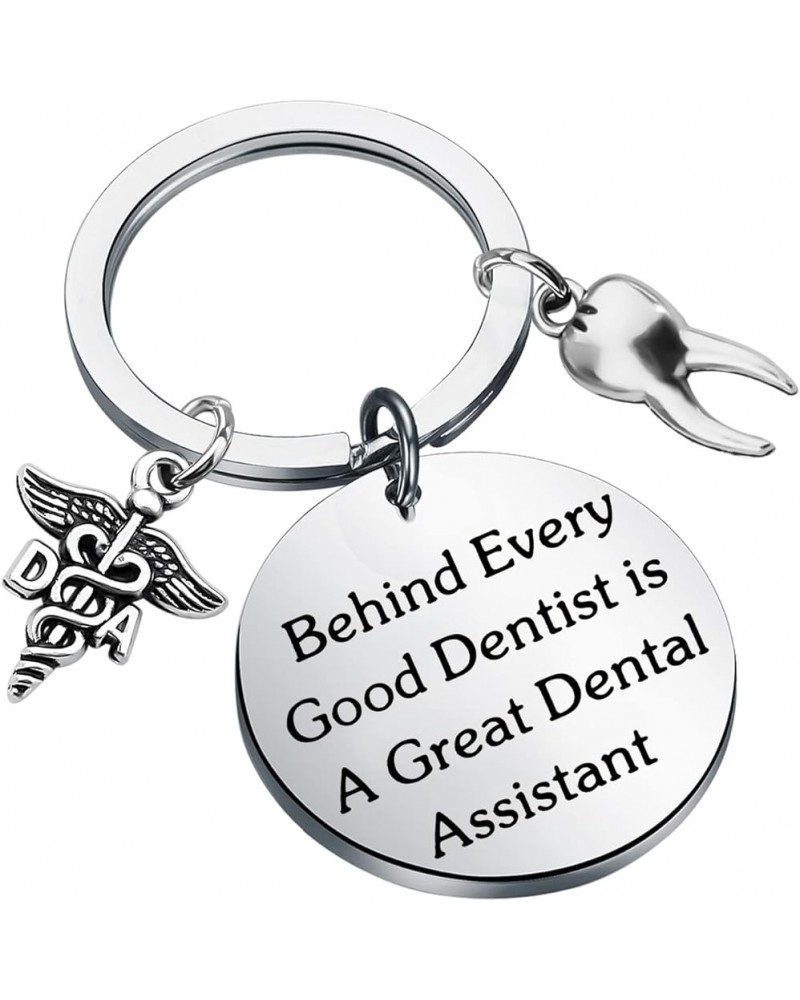 Dental Assistant Keychain DA Graduation Gift Dentist Gift Dental Assistant Appreciation Gift Great Da Key $9.17 Pendants