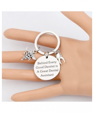 Dental Assistant Keychain DA Graduation Gift Dentist Gift Dental Assistant Appreciation Gift Great Da Key $9.17 Pendants